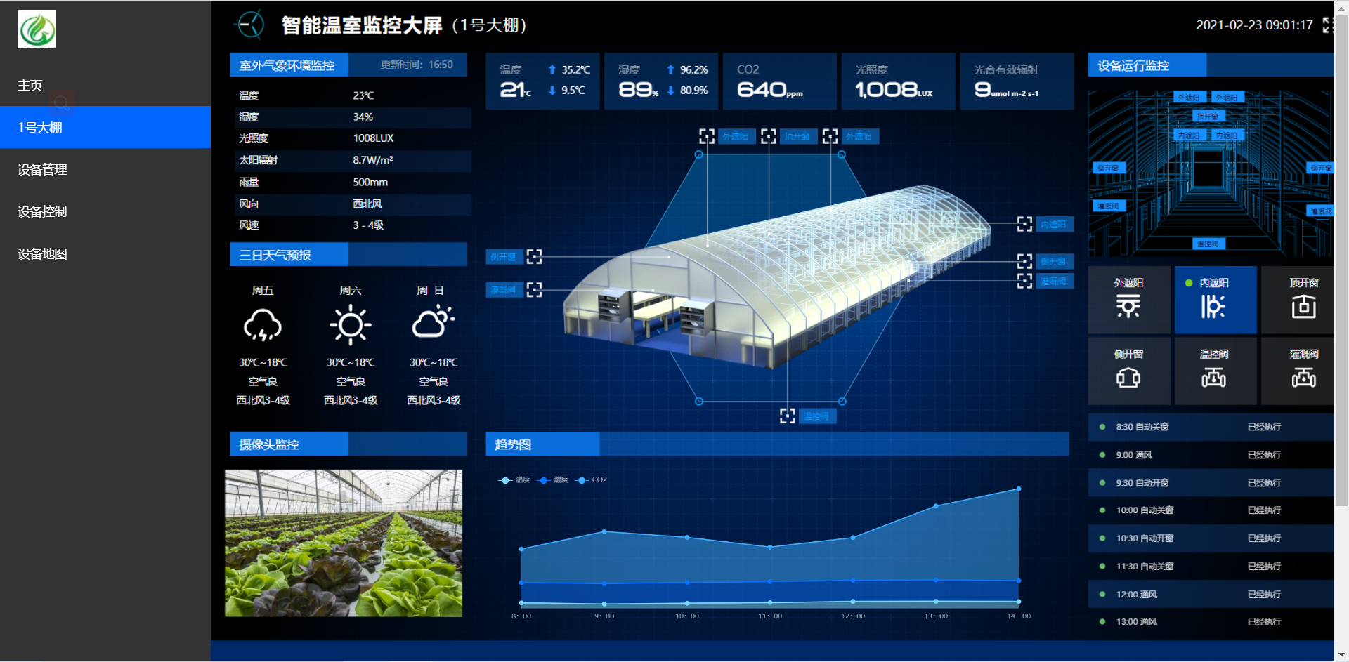 智能温室管理系统